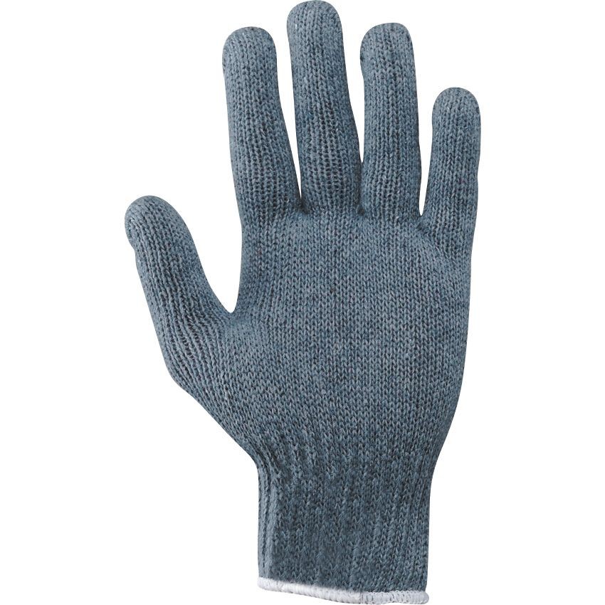12 Paia - Guanti da Lavoro in Cotone 100% Neri 335040