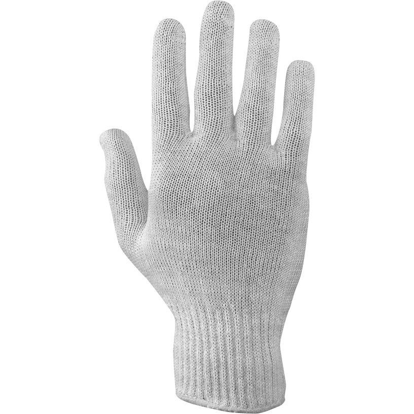 12 Paia - Guanti da Lavoro in Cotone 100% Neri 335035