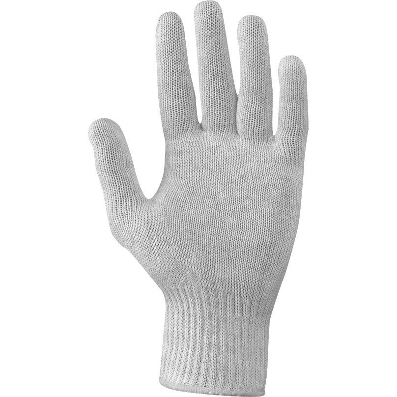12 Paia - Guanti da Lavoro in Cotone 100% Neri 335035