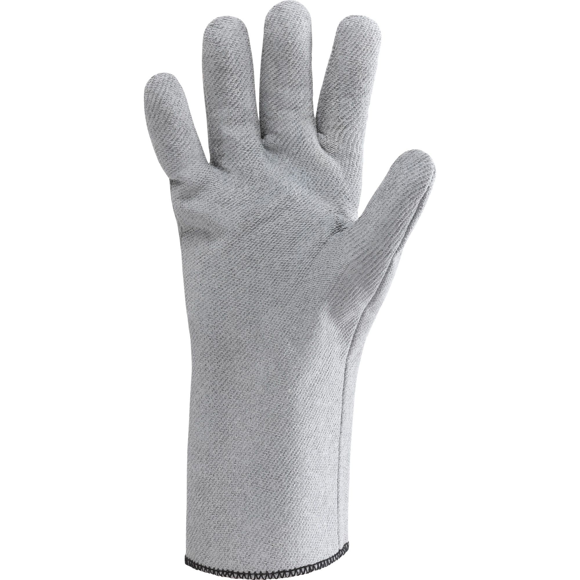12 Paia - Guanti da Lavoro Warmtec in Tessuto Cotone/Poliestere Rivestito in Nitrile Neri 310080