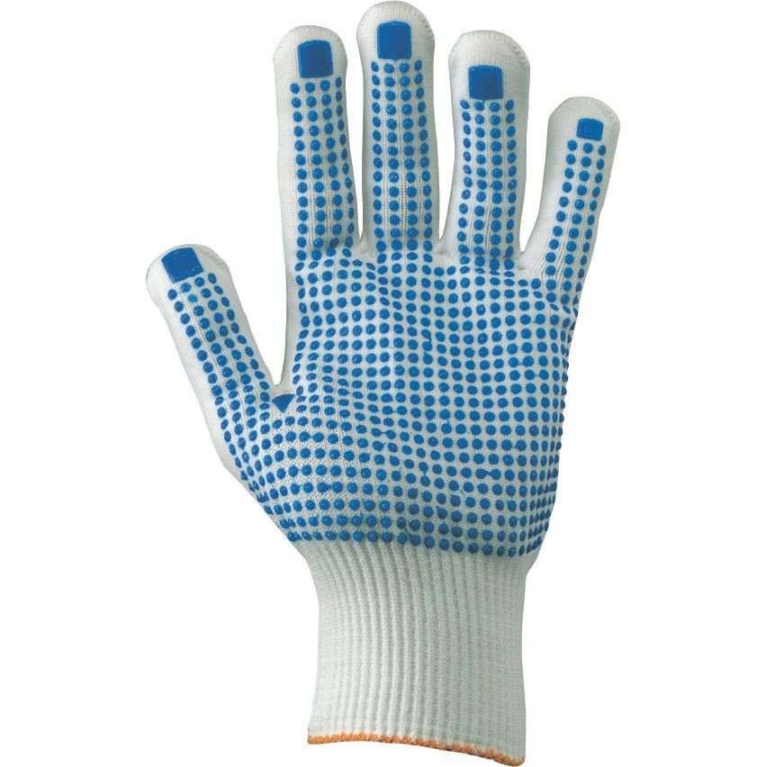 12 Paia - Guanti da Lavoro New Pik in Filanca Neri 337067