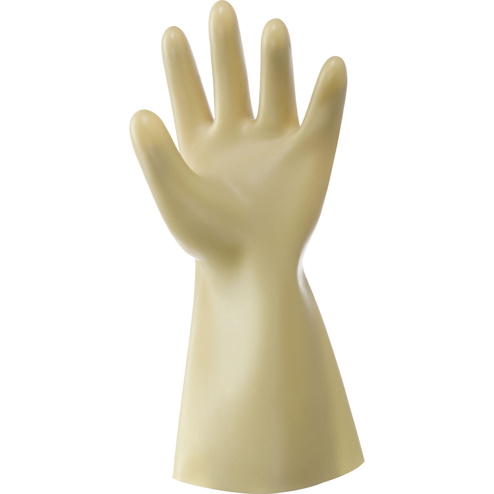 Guanti da Lavoro Electro Isolanti in Lattice Naturale Neri 347022
