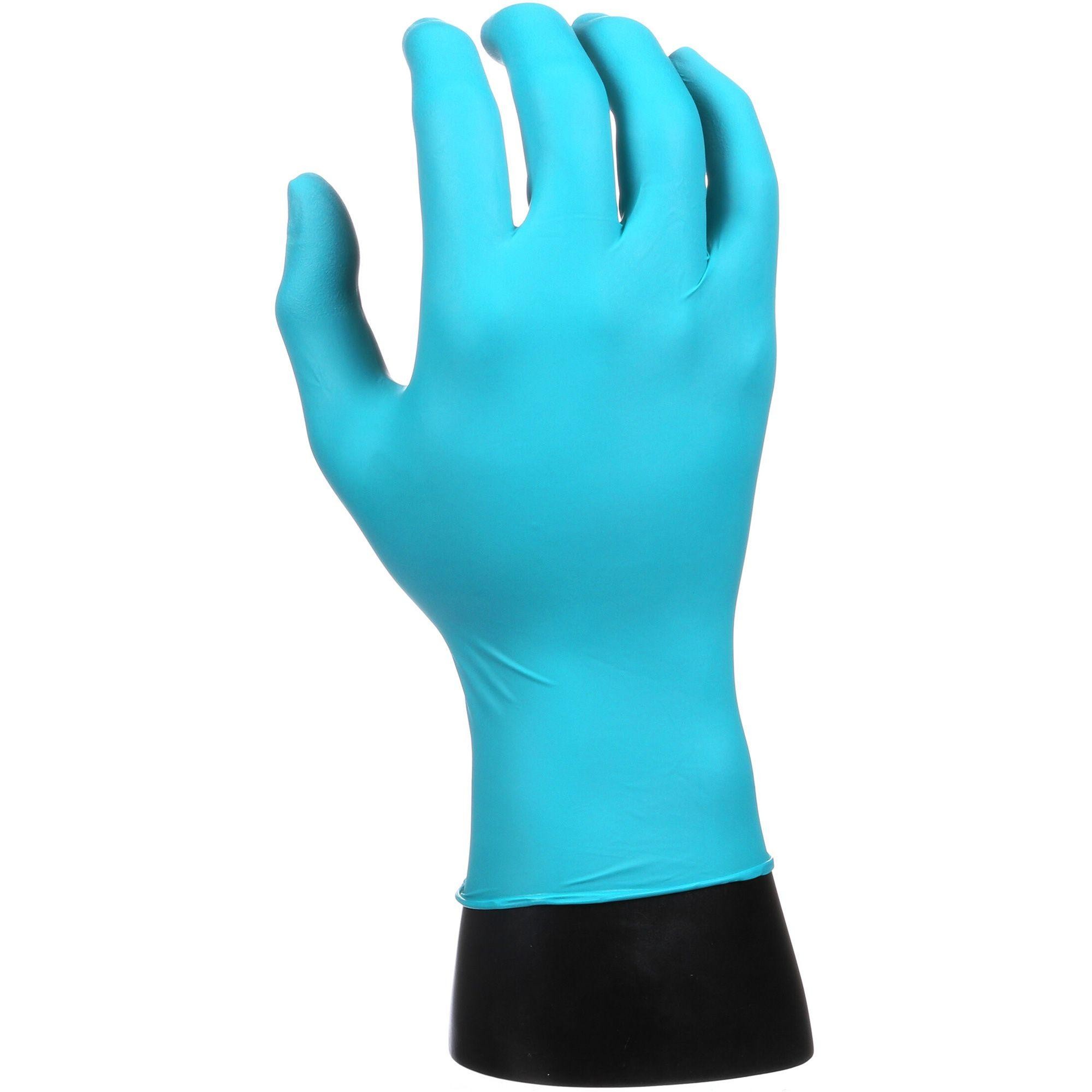 Guanti da Lavoro Ansell Touch N Tuff in Nitrile Monouso (100 pezzi) Neri 310260