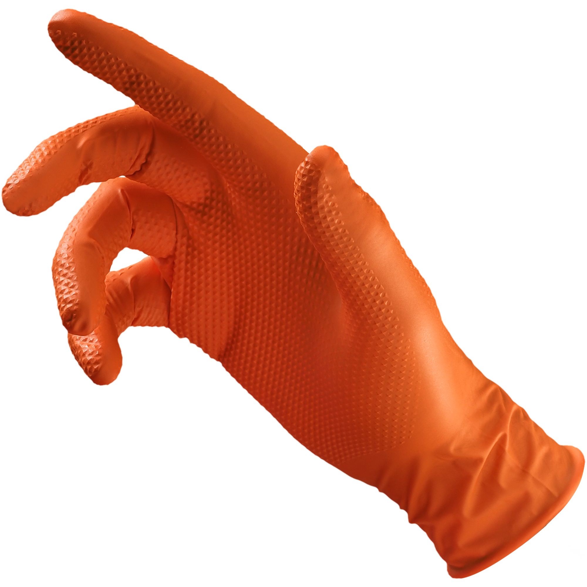 Guanti da Lavoro Garage Monchey Monouso (10 pezzi) in Nitrile Neri 393053