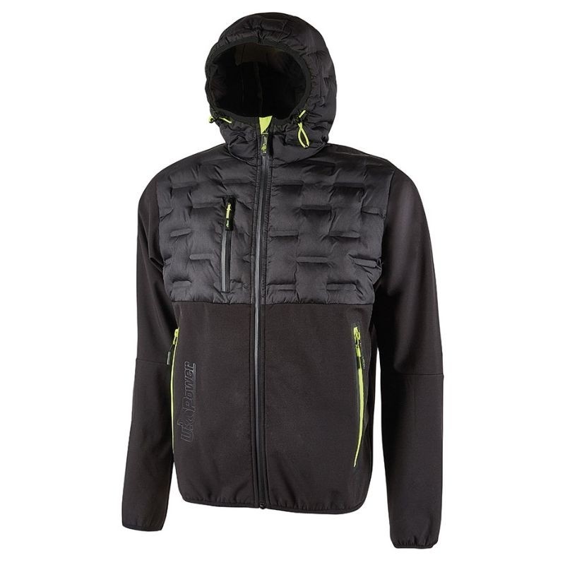 Giacca da Lavoro Softshell Stretch Elasticizzata U-Power Spock FU213DB Colore DEEP BLUE