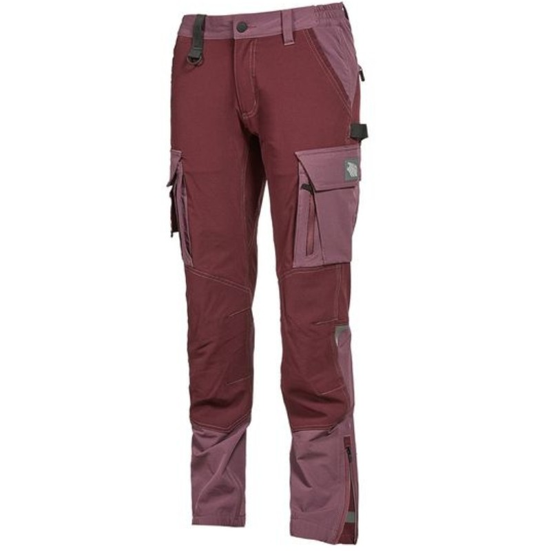 Pantaloni da Lavoro U-power Trek Lady da Donna Stretch Multitasche WFU402DP