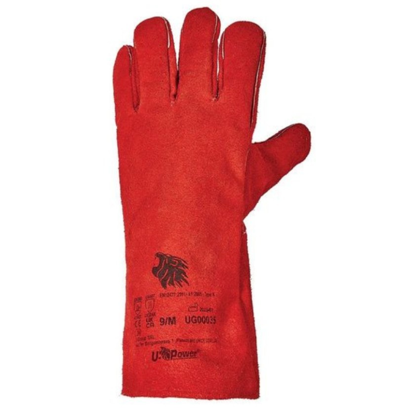 12 Paia - Guanti da Lavoro U-power Anticalore da Saldatore Flame GBG00035