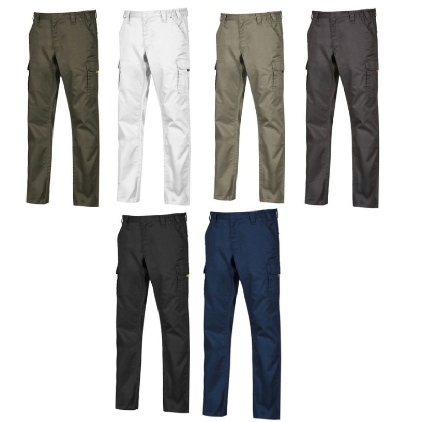 Pantaloni da Lavoro U-power Kenneth Multitasche Stretch WIN422BC
