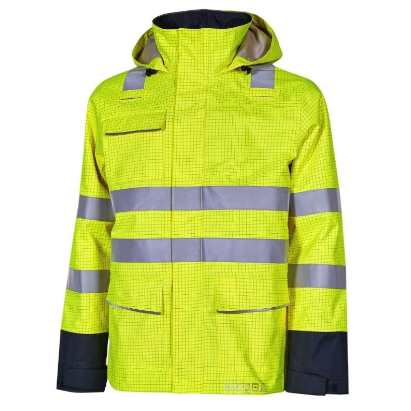 Giubbotto da Lavoro U-power Nebris Alta Visibilità Multiprotezione WMP440YF