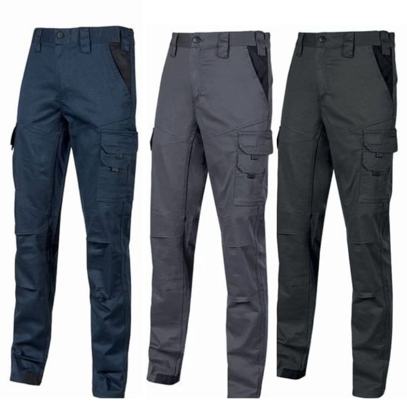 Pantaloni da Lavoro U-power Guapo Lady da Donna Multitasche Stretch WST424BC