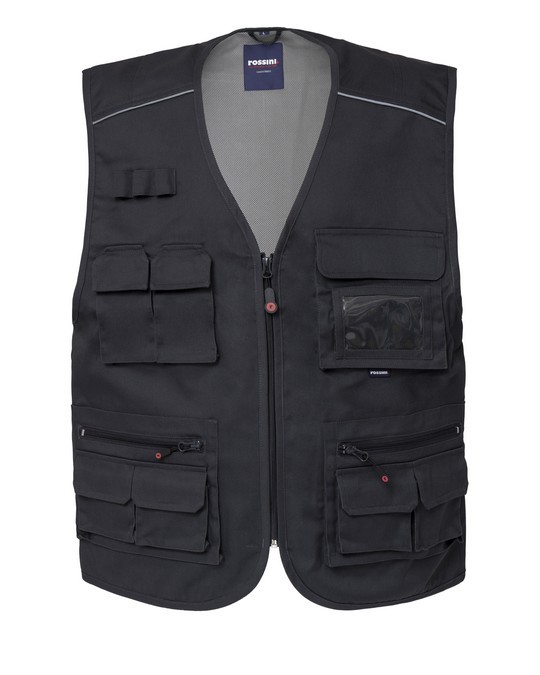 Fuori tutto-Gilet da Lavoro Multitasche Rossini Florida HH298 taglia M Blu