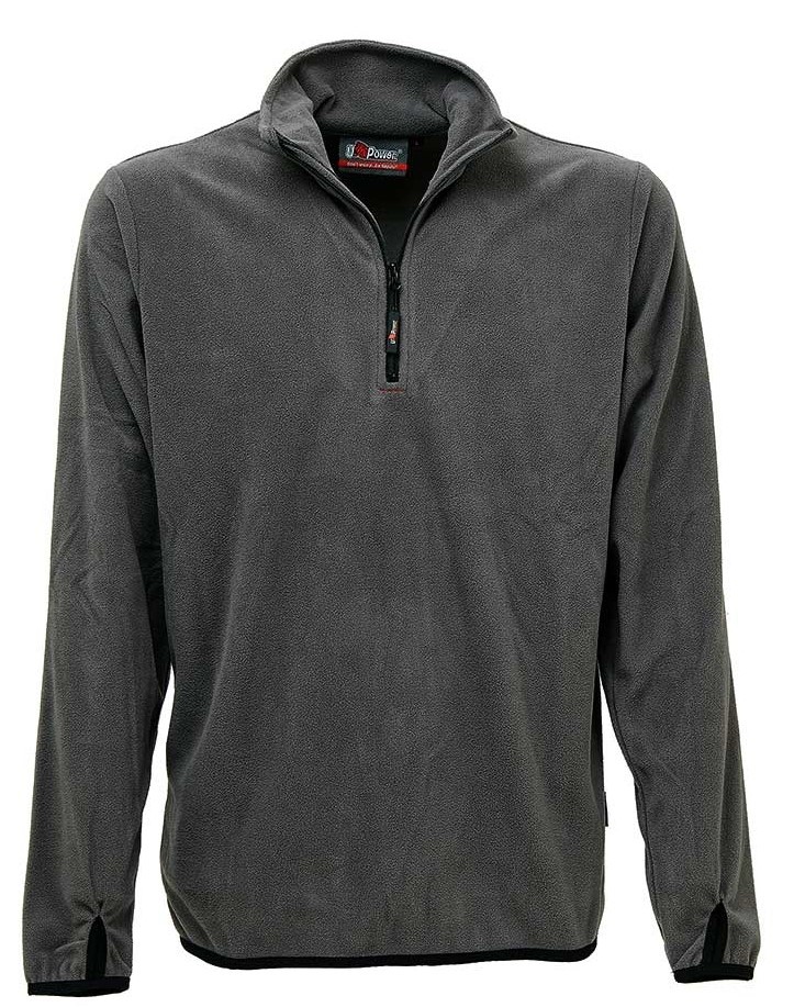 Felpa con mezza zip U-POWER ARTIC, in poliestere