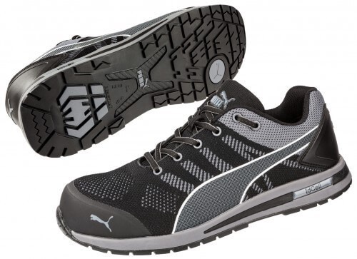 Scarpe Puma ELEVATE KNIT BLACK LOW S1P ESD HRO SRC 643160
