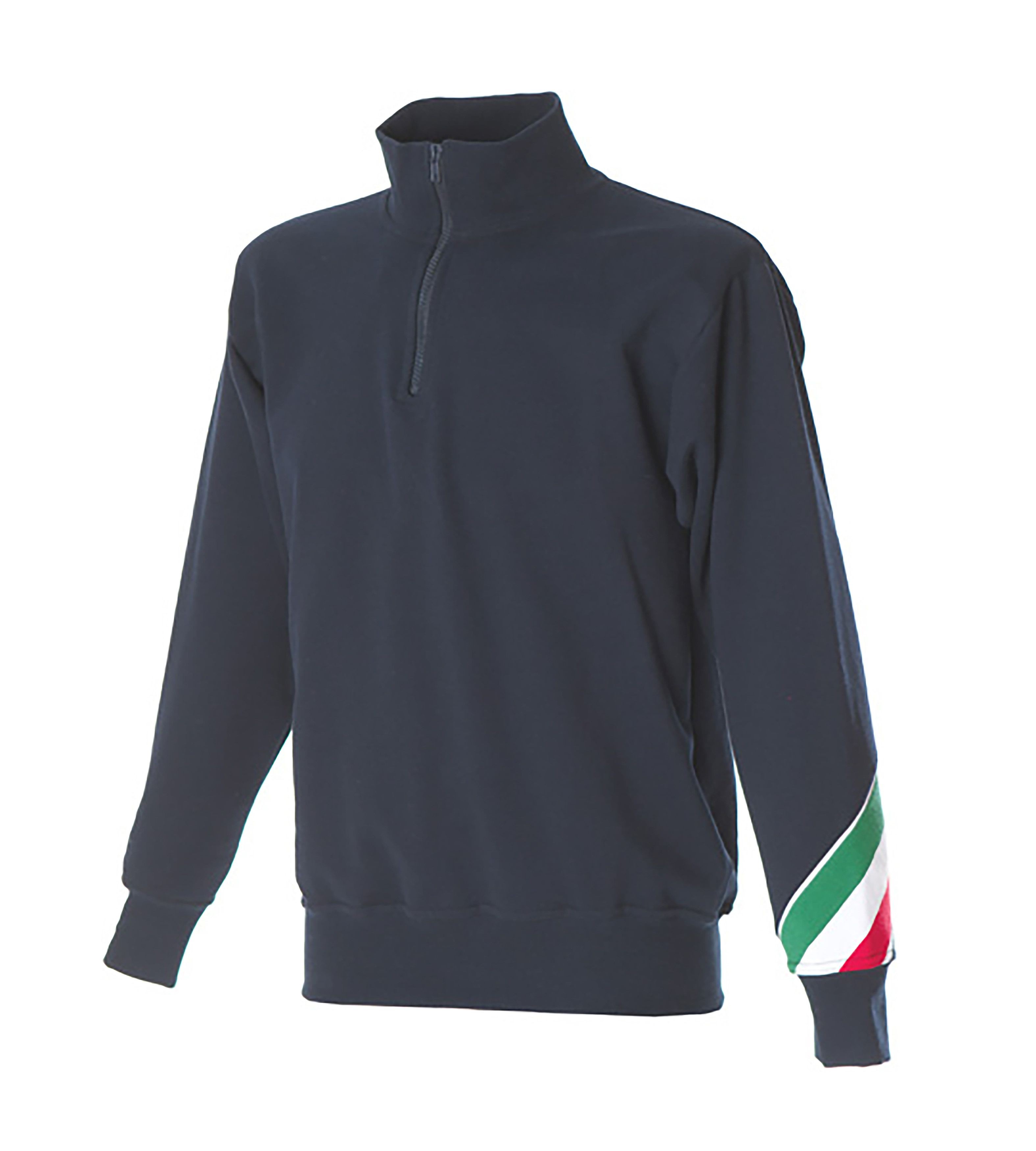 Felpa mezza zip JAMESROSS-TRENTO