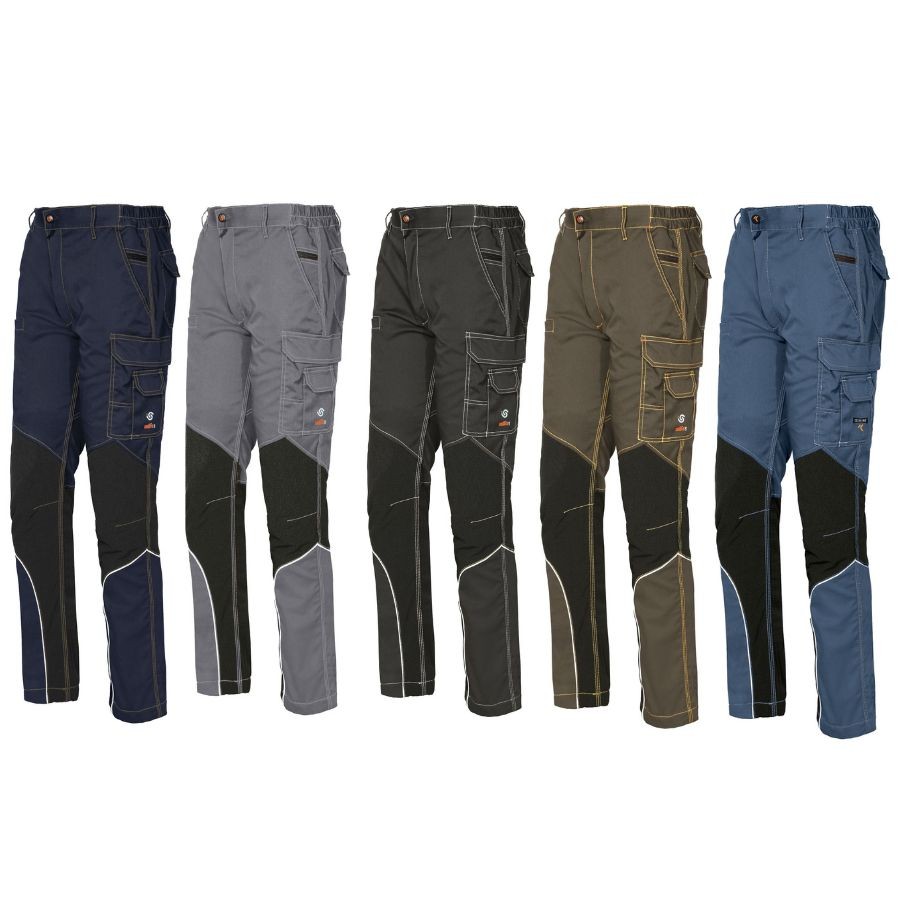 Pantaloni Issa 8830 inserti Stretch 