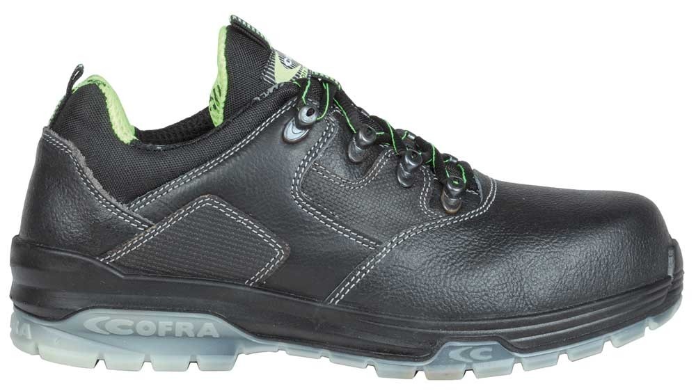 Scarpe basse S3 COFRA-20550-000-TIZIANO BLACK
