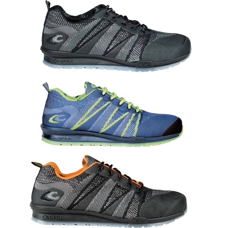 Scarpe Cofra FLUENT BLACK/ORANGE S1PS FO SR 78800-N02