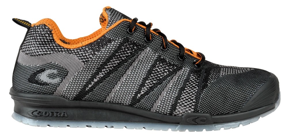 Scarpe Cofra FLUENT BLACK/ORANGE S1PS FO SR 78800-N02