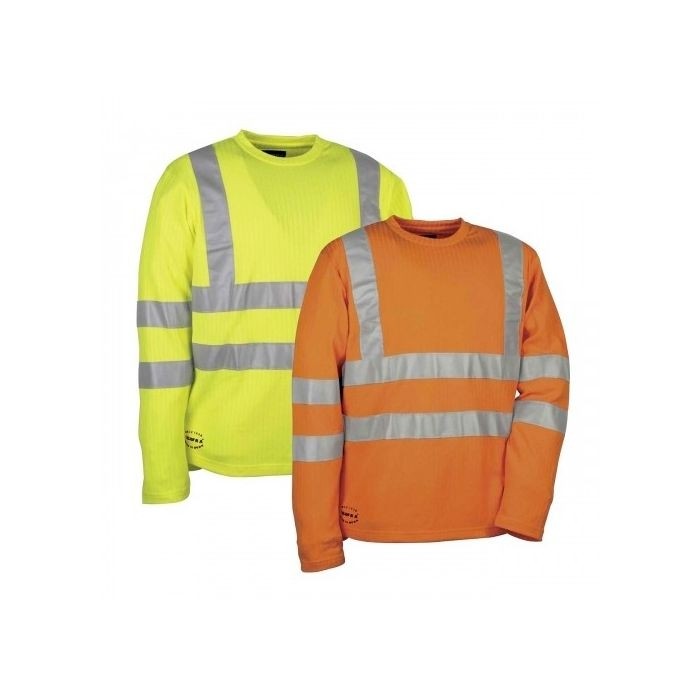 T-Shirt ad alta visibilit� da uomo Cofra NEW SKITTLE