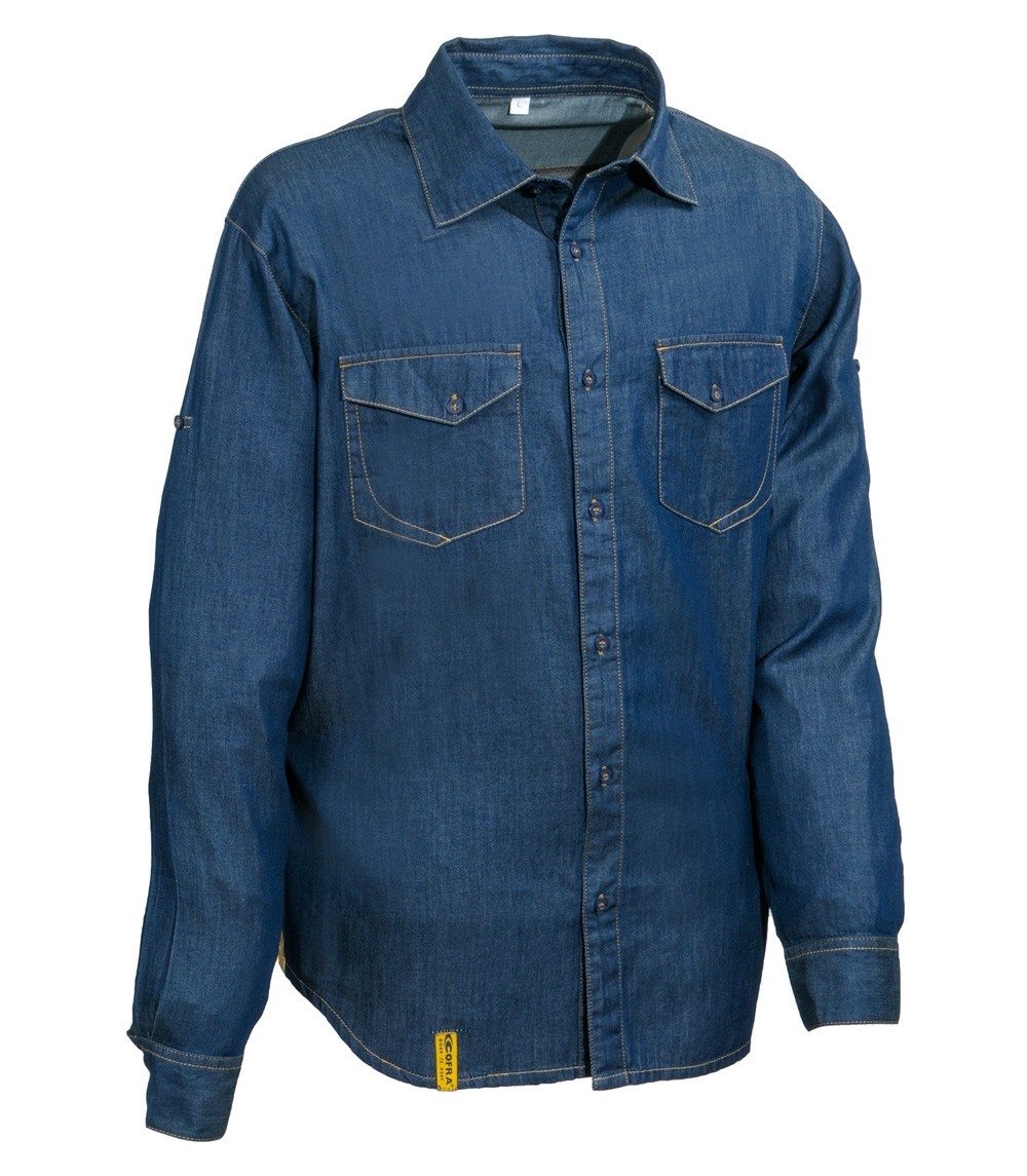 Camicia Jeans Cofra VIRTON V529-0