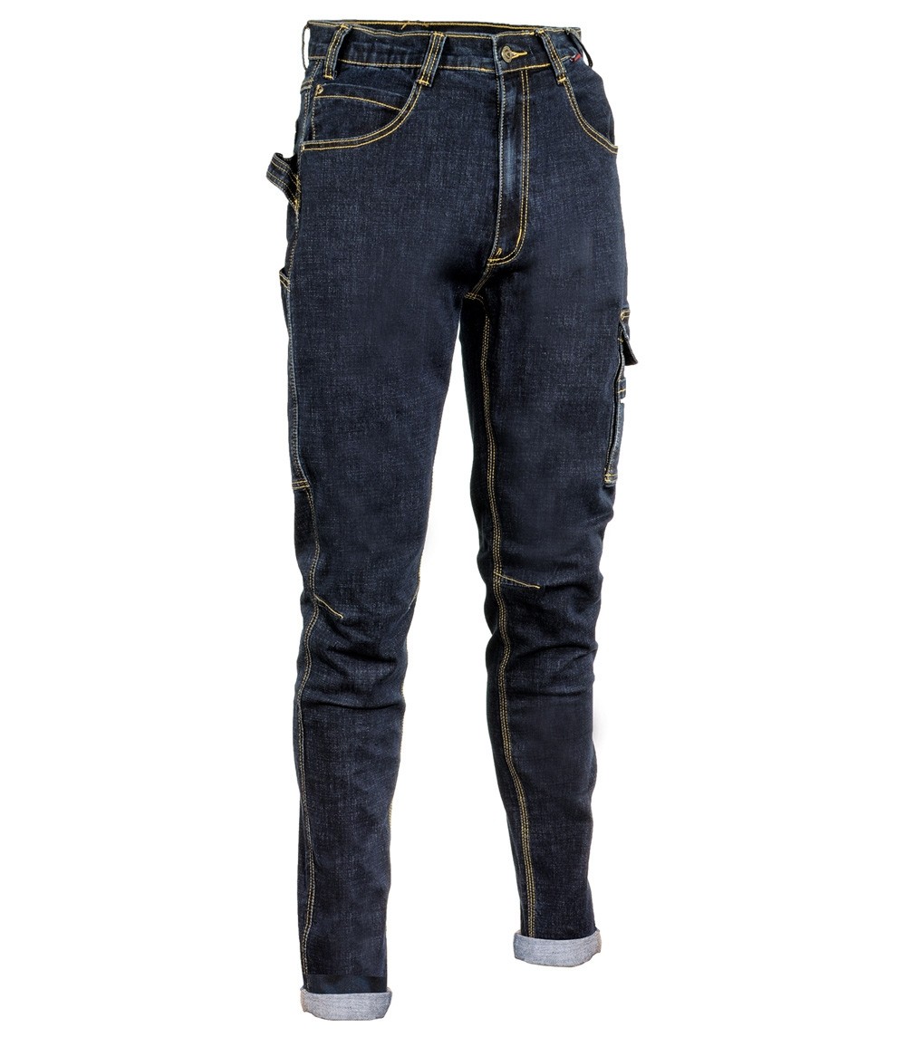 Pantaloni Jeans da lavoro Cofra CABRIES V495-0
