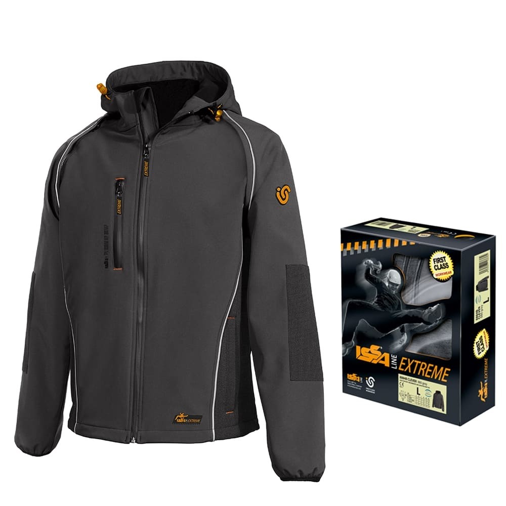 Softshell Maniche Staccabili Issa Extreme Clever 8884B