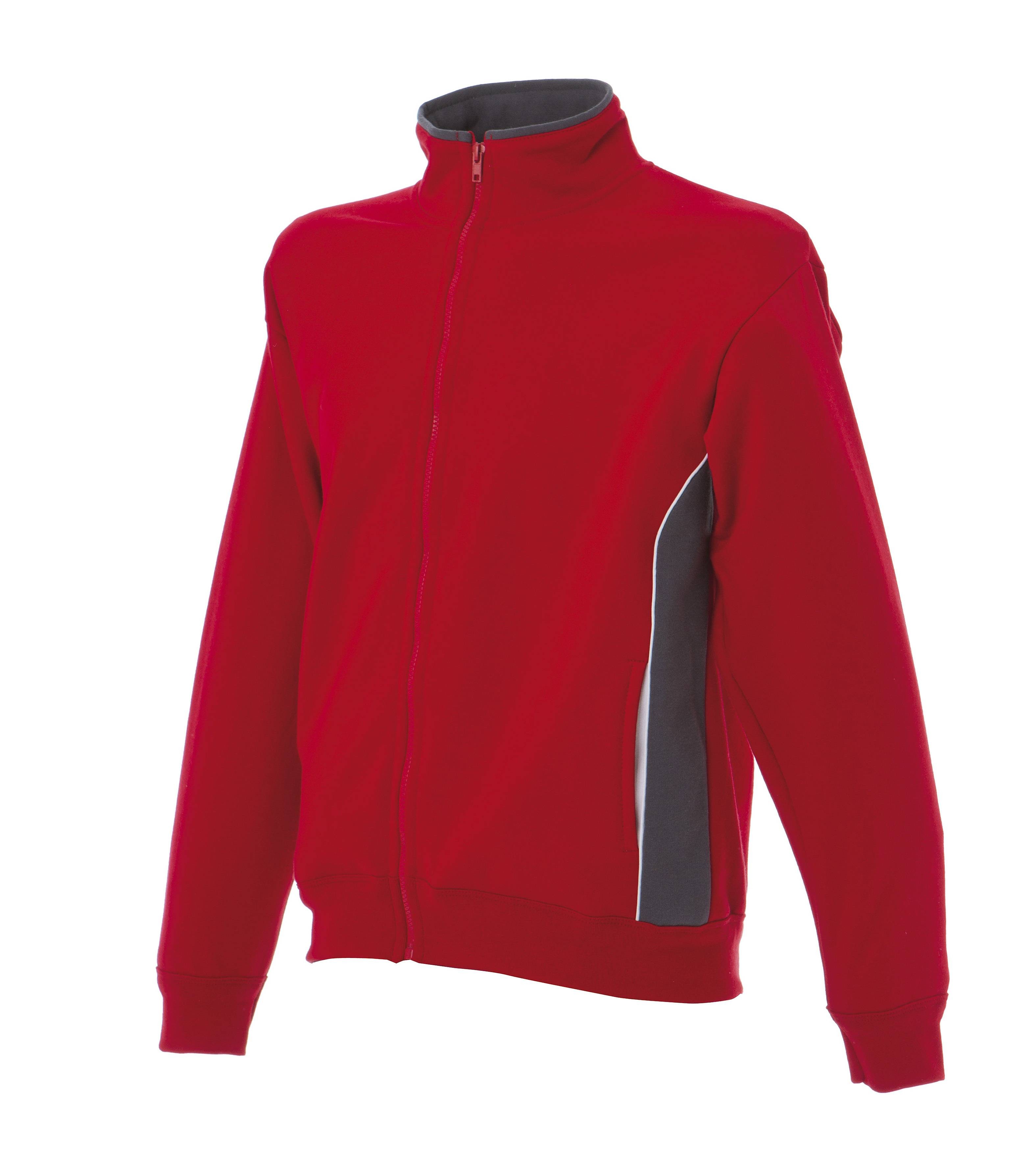 Felpa con zip completa JAMESROSS-CAGLIARI