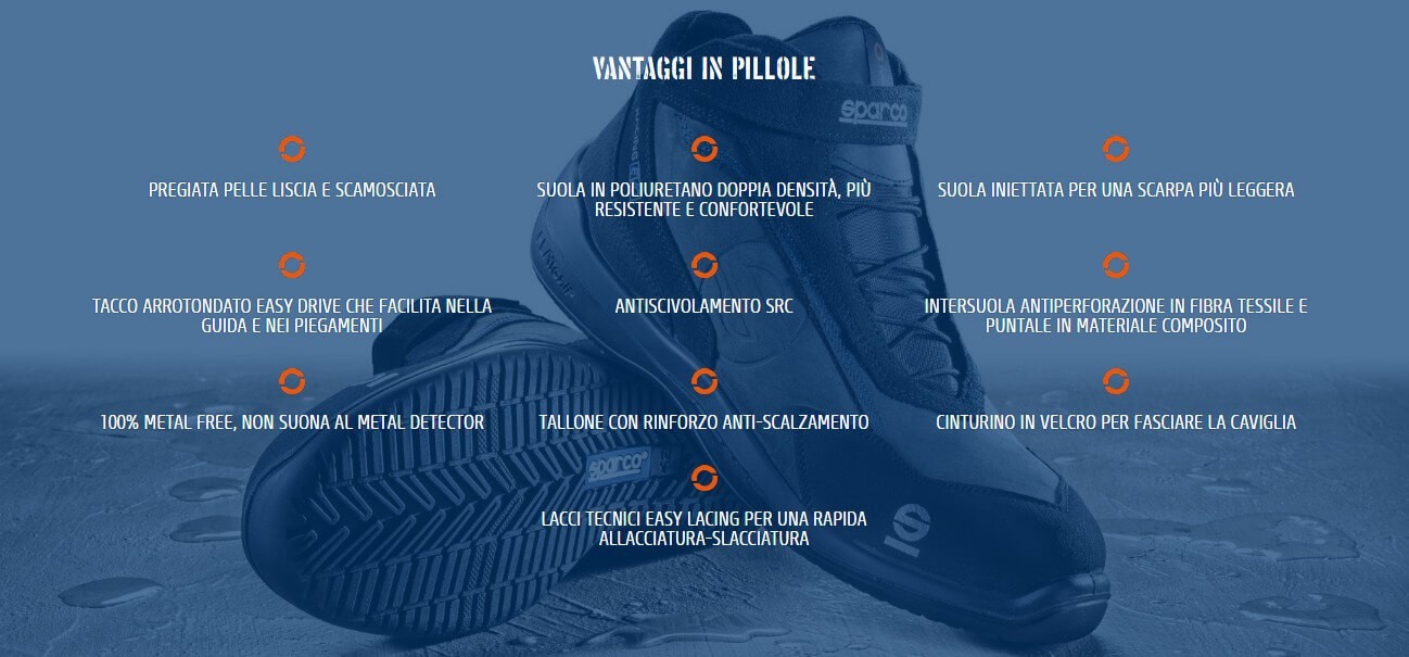 Scarpe Sparco RACING EVO S3 SRC NRNR