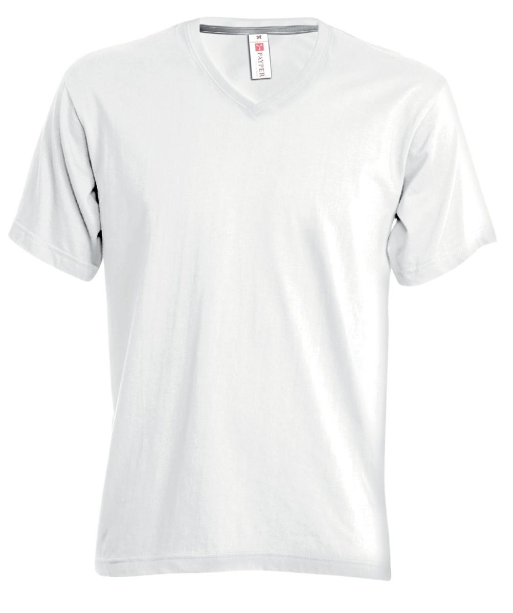 T-Shirt manica corta da lavoro PAYPER-V-NECK LADY MELANGE