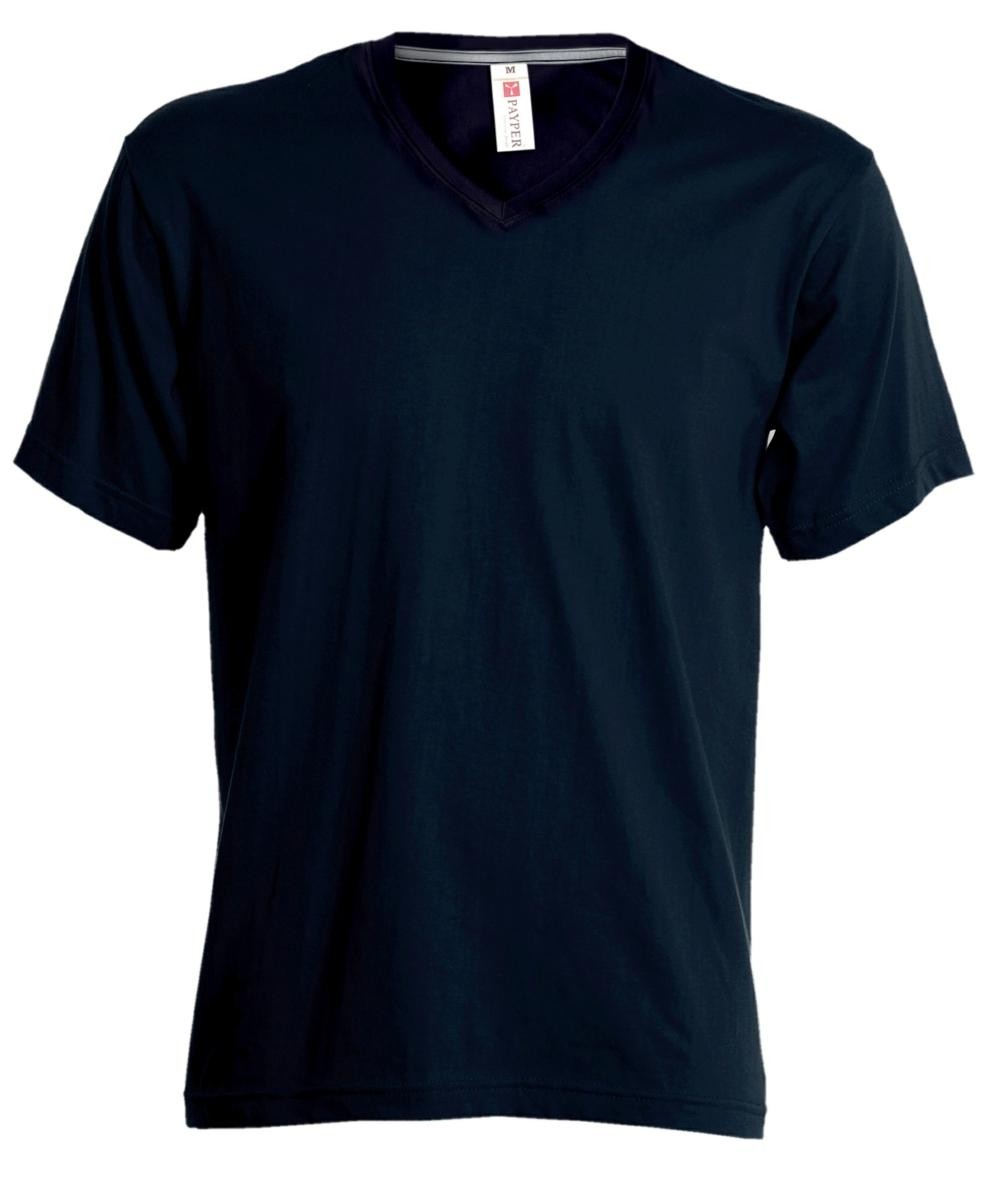T-Shirt manica corta da lavoro PAYPER-V-NECK LADY MELANGE