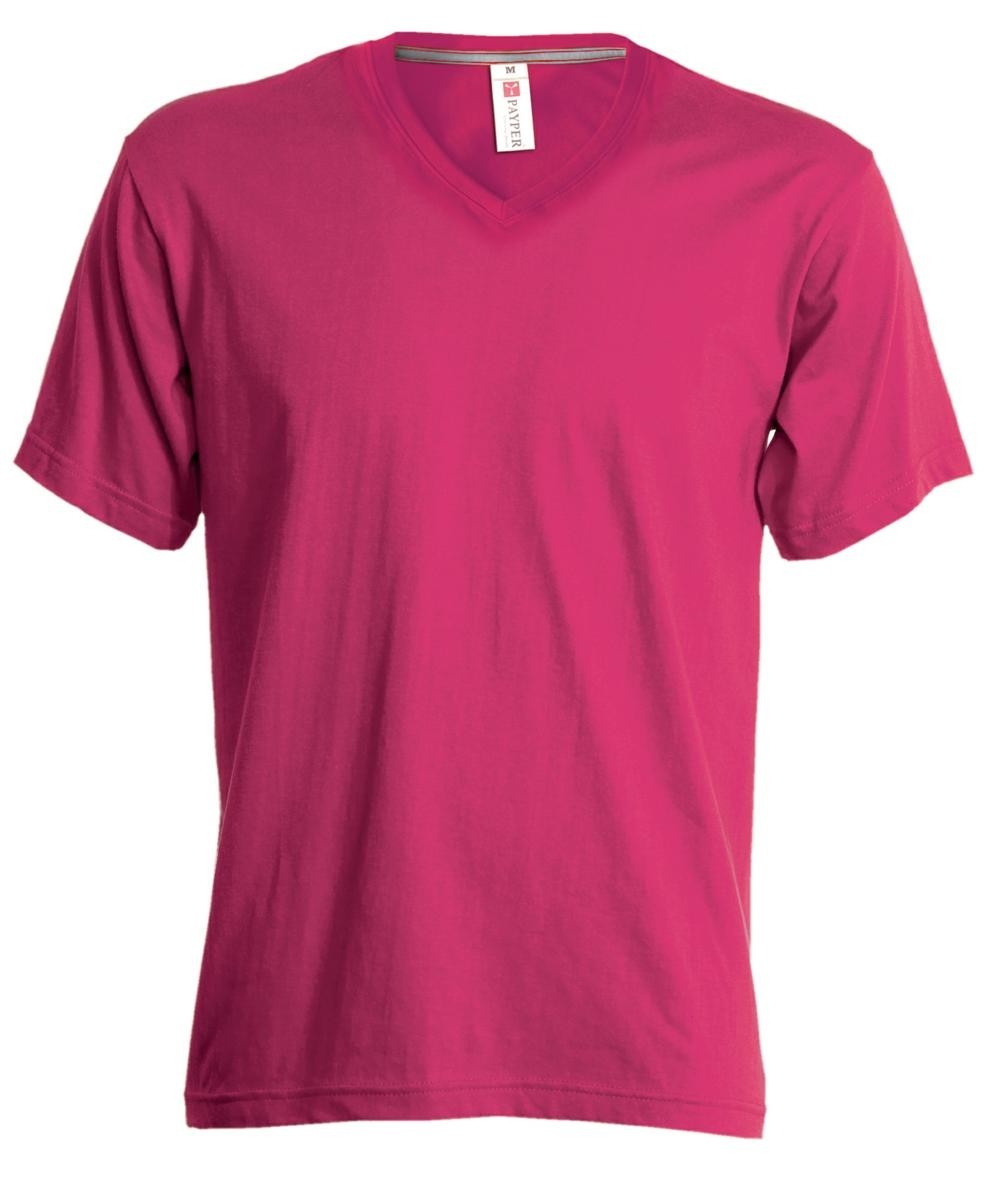 T-Shirt manica corta da lavoro PAYPER-V-NECK LADY MELANGE