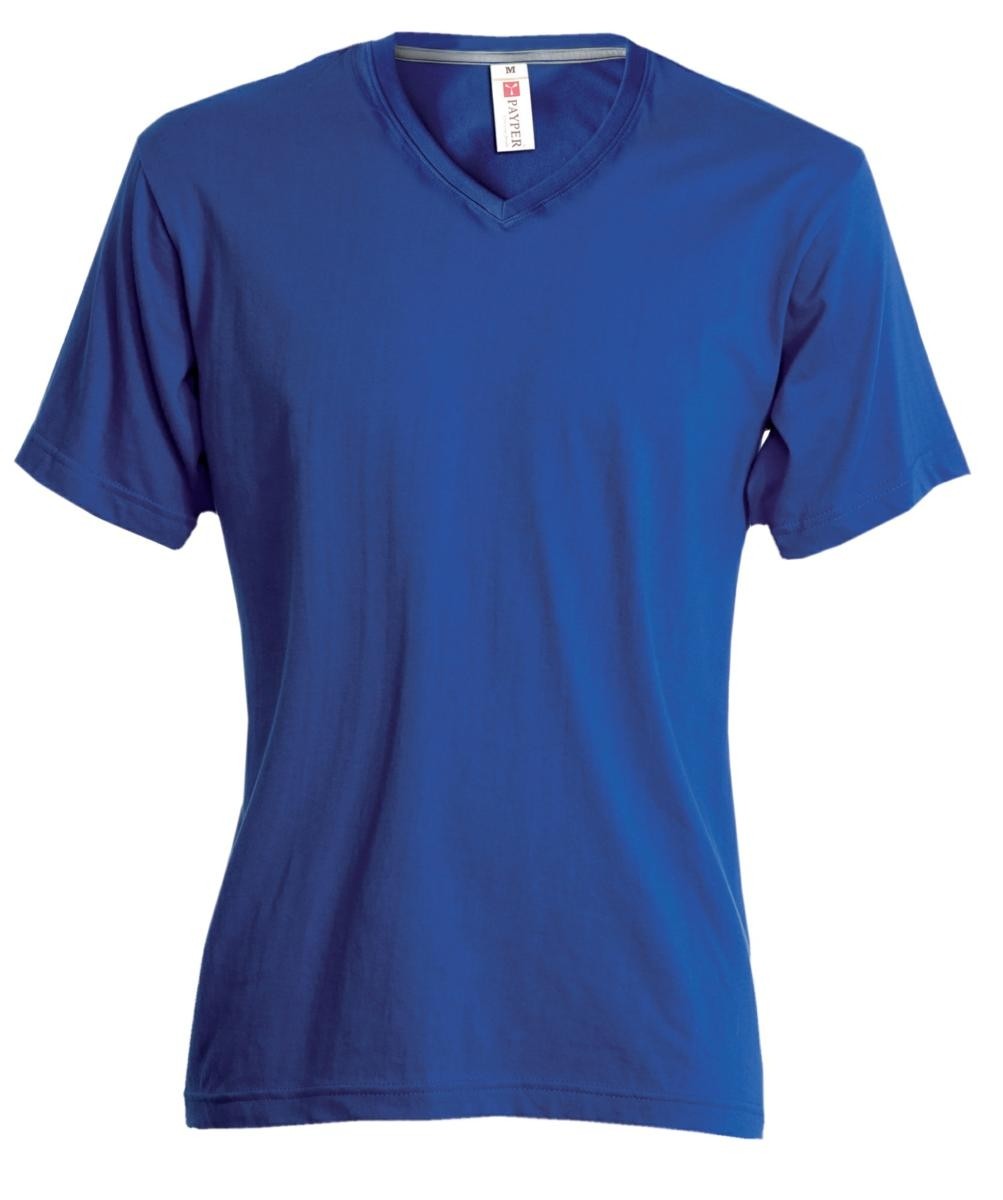 T-Shirt manica corta da lavoro PAYPER-V-NECK LADY MELANGE