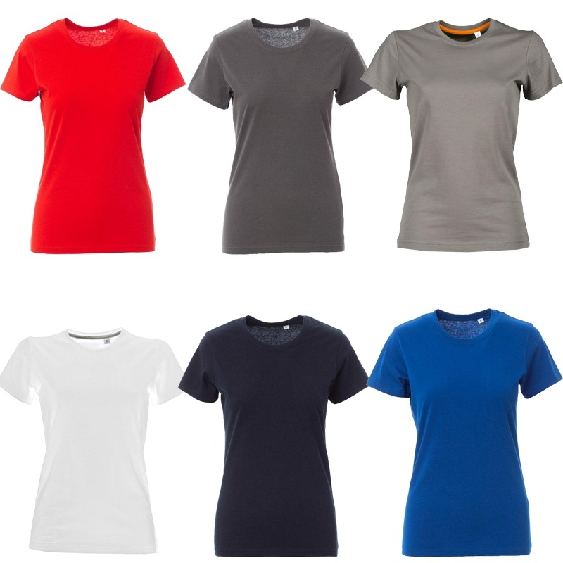 T-Shirt manica corta da lavoro PAYPER-FREE LADY