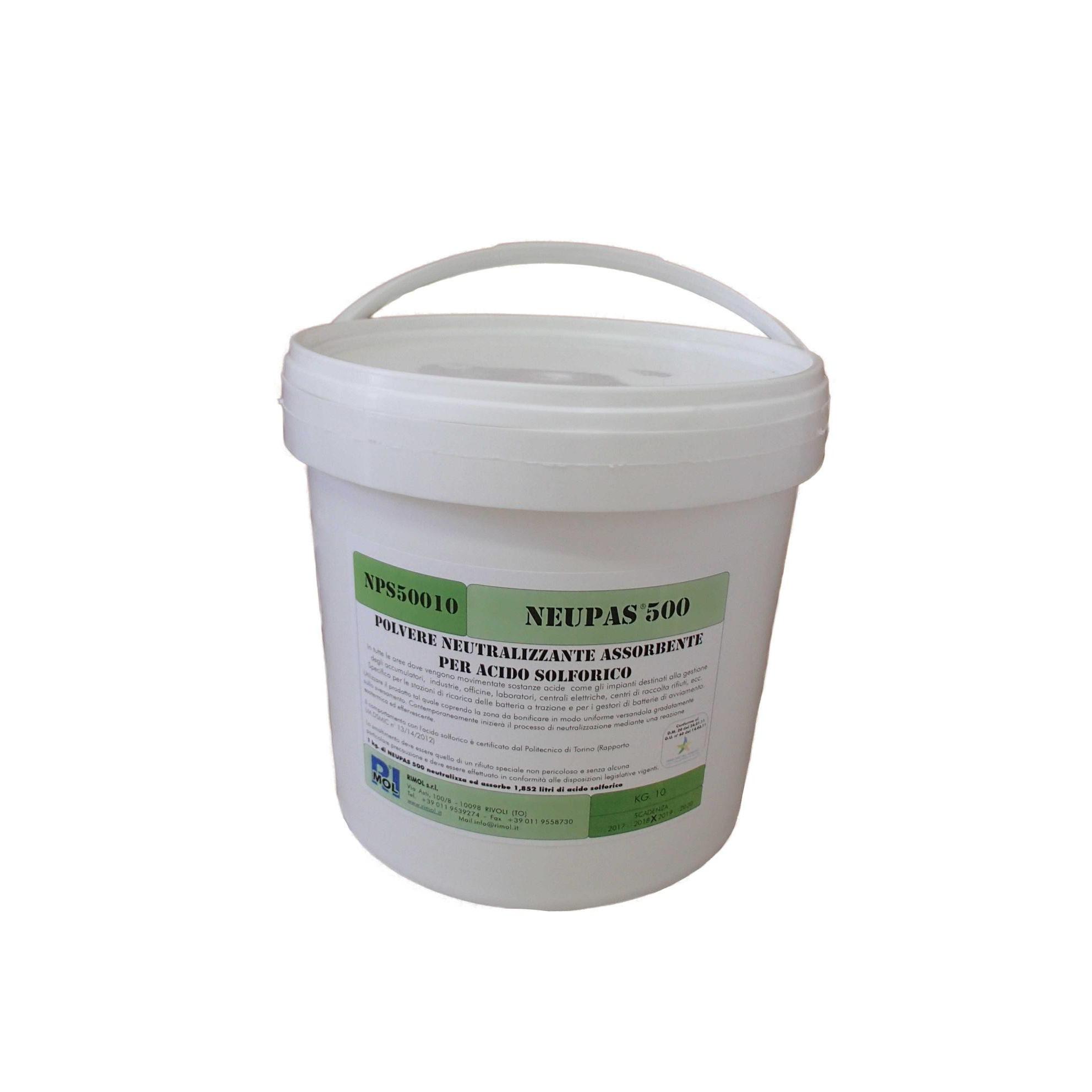 Assorbitore Acidi da Lavoro 10 Kg Logica NEUPAS500