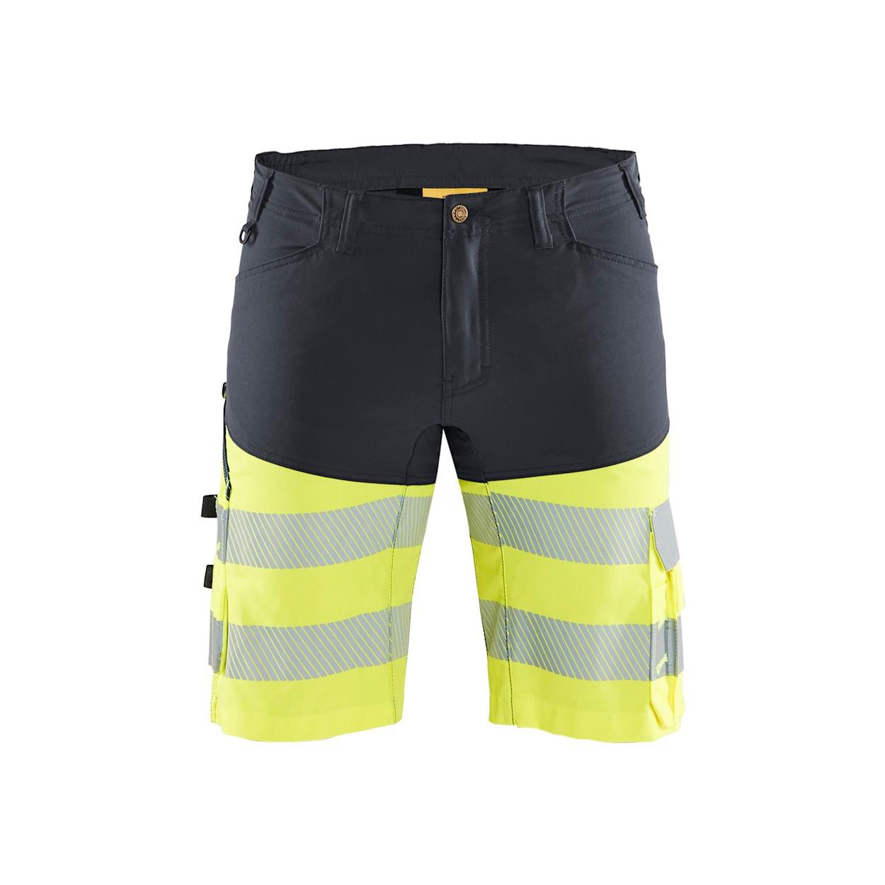 Bermuda da lavoro alta visibilit� Multitasche Stretch Blaklader High VIS stretch 154118118933C50