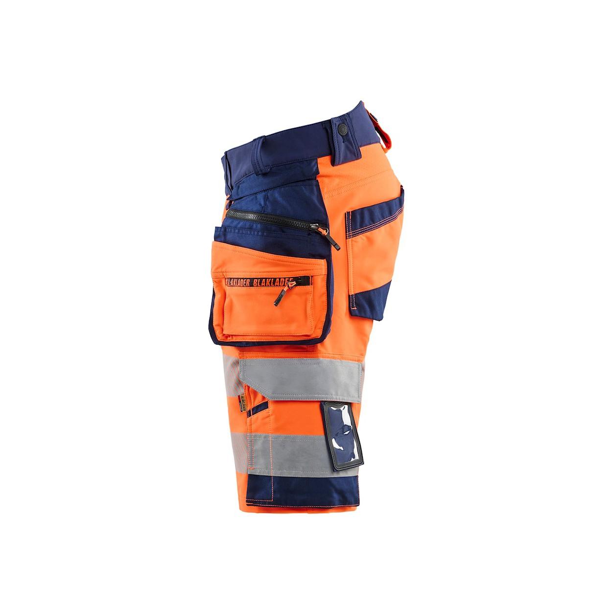 Bermuda da lavoro alta visibilit� Multitasche Stretch Blaklader High VIS stretch 4-VIE 112016483389C50
