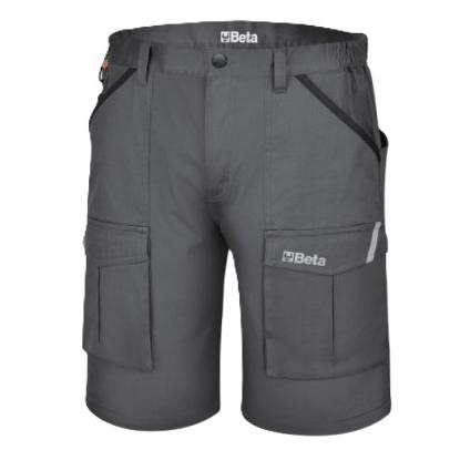 Bermuda da lavoro Beta 7931G, elasticizzato e slim fit