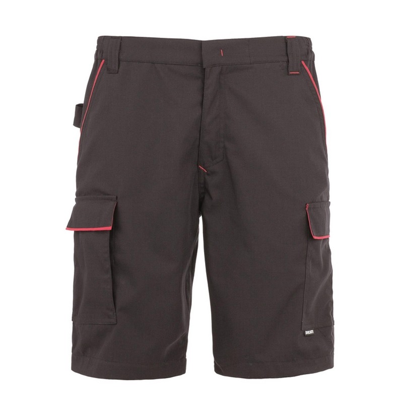 Bermuda da Lavoro Ducati Multitasche con Tessuto Ripstop INN-SCREW