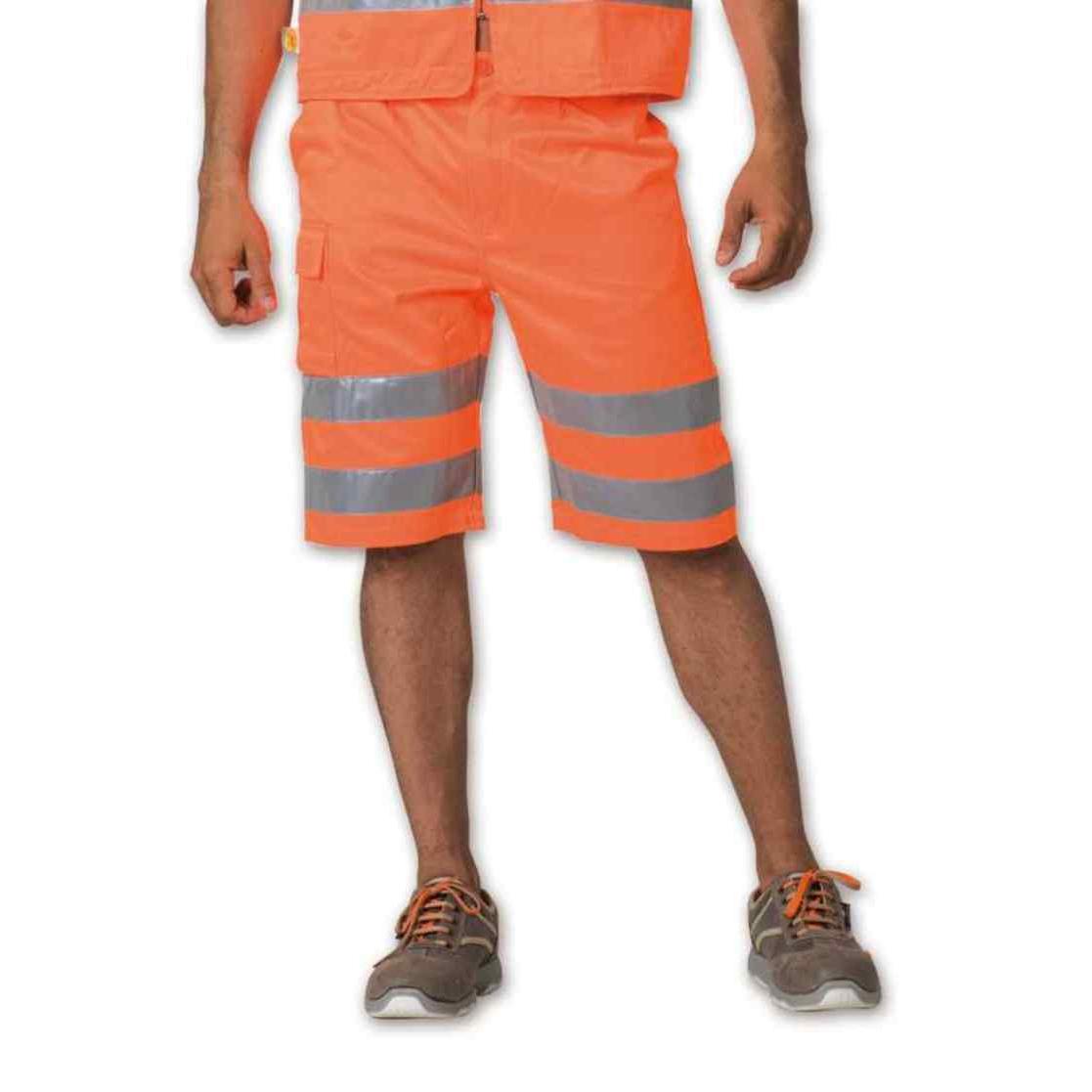 Bermuda da Lavoro estivi multitasche alta visibilit� Logica BERM/HVT-L