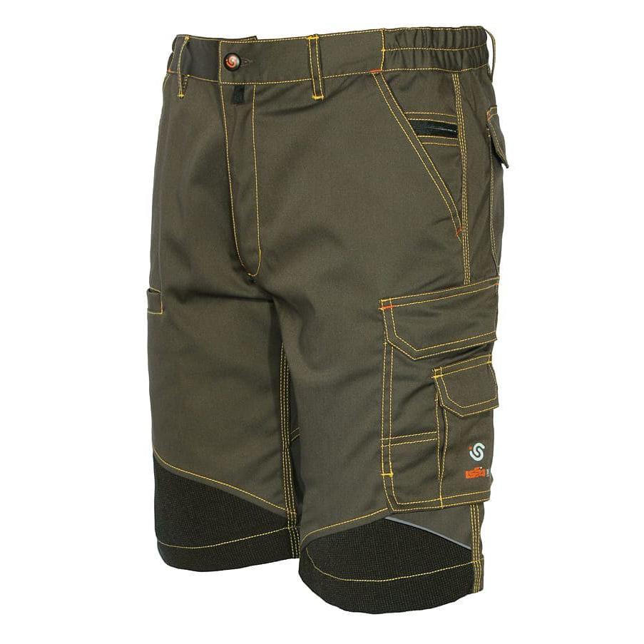 Bermuda da lavoro Extreme ISSA Line Bicolore Multitasche Stretch 8834B
