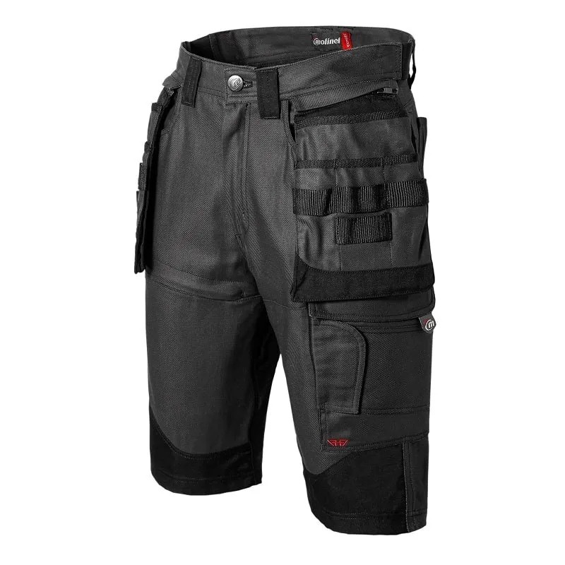 Bermuda da Lavoro Molinel Famous 21302665279 Multitasche Stretch