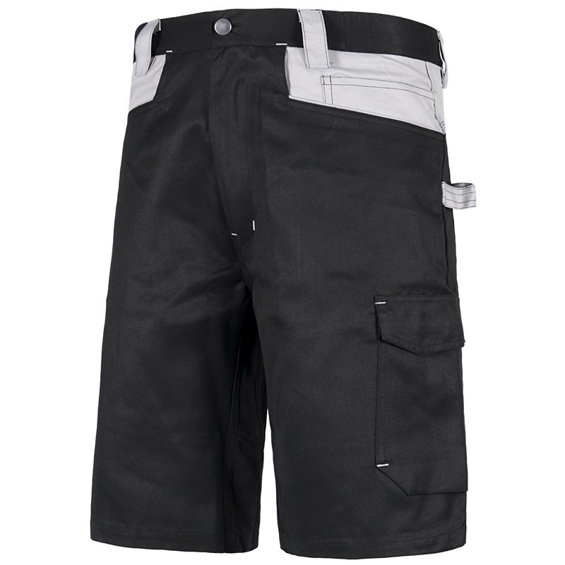 Bermuda da lavoro multitasche con triple cuciture e rinforzi - Workteam