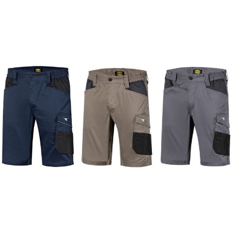 Bermuda da lavoro Multitasche Stretch Diadora Poly 2.0 702.183057