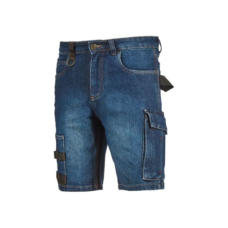 Bermuda da Lavoro Multitasche Stretch U-Power Salt ST392