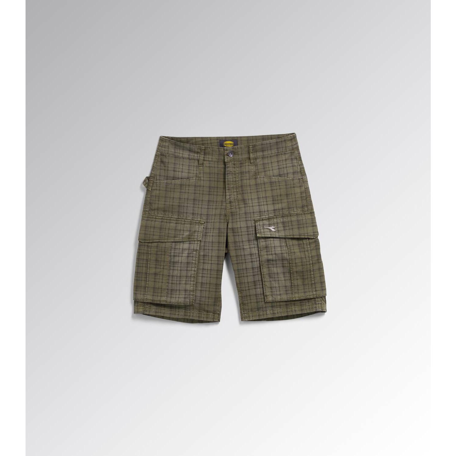 Bermuda da Lavoro Stretch Multitasche Diadora Tinto Capo 702.179824