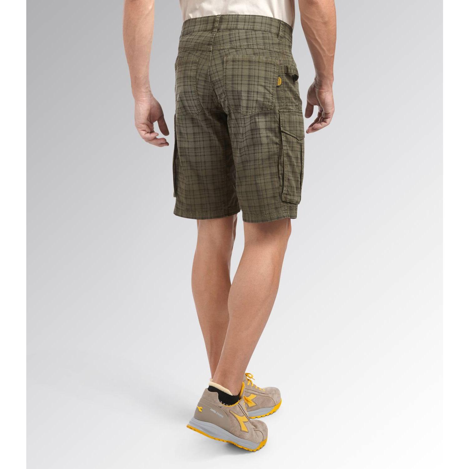 Bermuda da Lavoro Stretch Multitasche Diadora Tinto Capo 702.179824