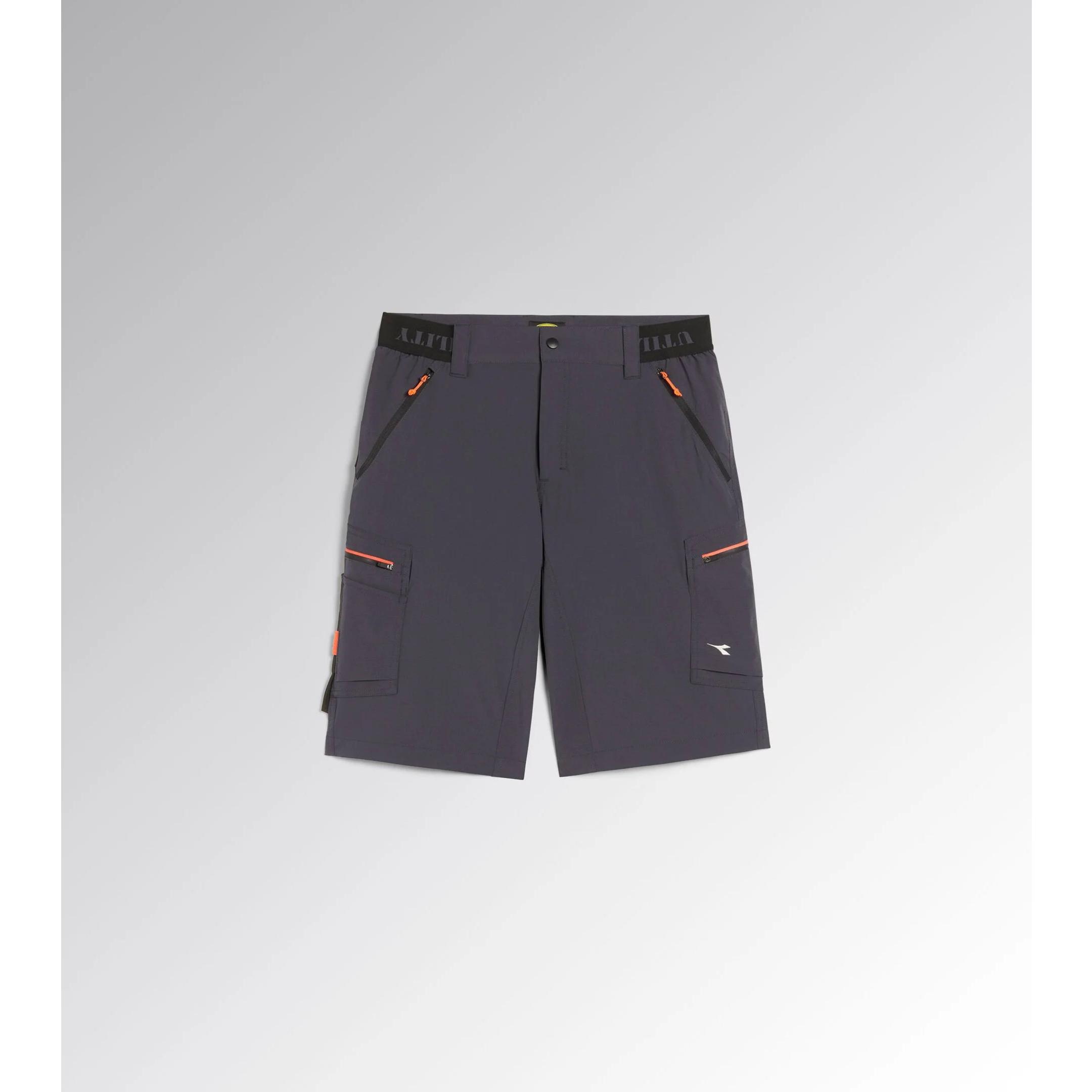 Bermuda Da Lavoro Stretch Multitasche Diadora Utility Shadow 702.182040
