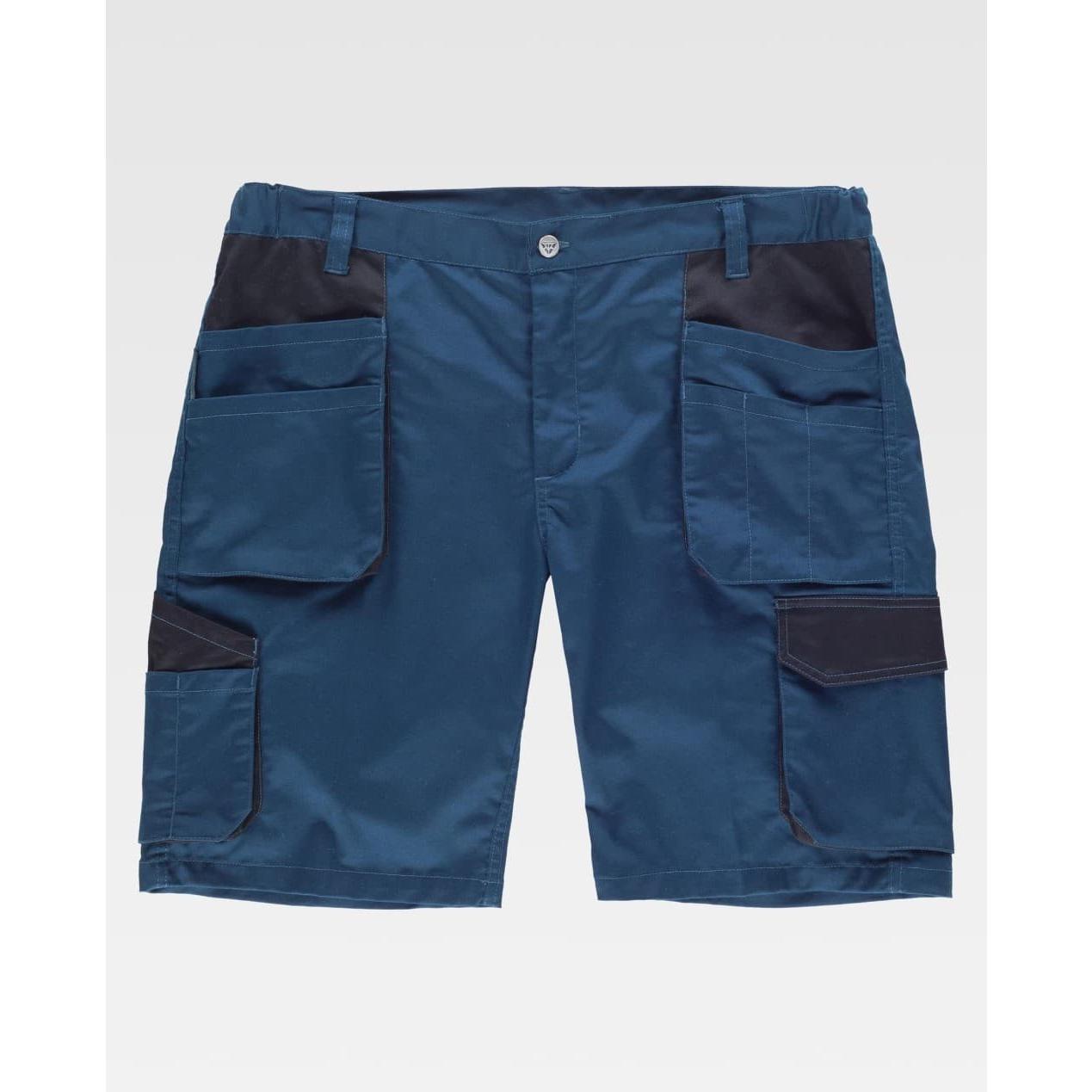 Bermuda da Lavoro Workteam Multitasche Stretch WF2617