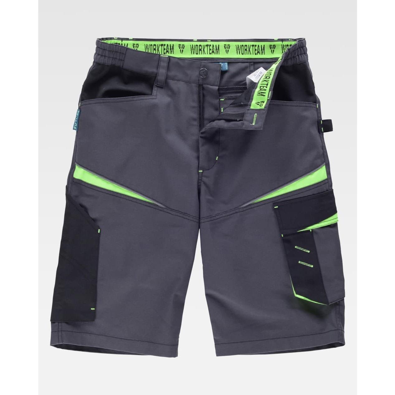 Bermuda da Lavoro Workteam Multitasche WF2717