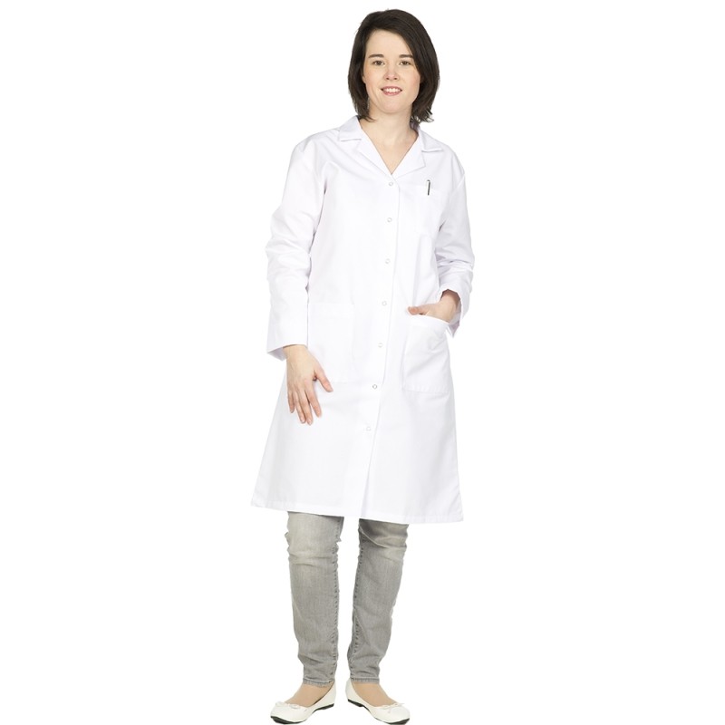 Camice da Lavoro 100% Cotone Multitasche Molinel Delphes Lady DELPHESCOMLBLA